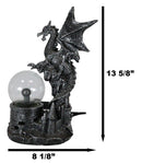 Wizards Dungeons and Dragons Saurian Dragon Electric Plasma Ball Lamp Statue