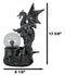 Wizards Dungeons and Dragons Saurian Dragon Electric Plasma Ball Lamp Statue