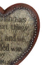 Rustic Western The Lord Has Done Great Things for Us Psalm 126 Heart Wall Decor