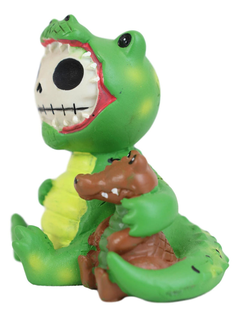 Furrybones Chomper Crocodile Alligator Skeleton Monster Figurine Furry Bones