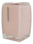 Hot Pink Austrian Crystals 6 Piece Chic Bathroom Vanity Accessories Gift Set