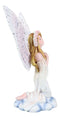 Ebros Inspirational Praying Angel of Hope On Heavenly Clouds Figurine Prayer