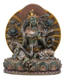 Arya Green Tara Tibetan Buddha Statue Khadiravani Bodhisattva Jetsun Dolma Decor