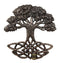 Ebros Gift Celtic Tree of Life With Symbollic Knotwork Root System Decorative Wall Plaque Figurine 13"H