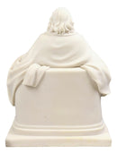National Monument Founding Father Benjamin Franklin On Classical Chair Statue
