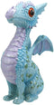 Ebros Whimsical Aqua Blue Wyrmling Baby Hatchling Dragon Figurine 4.75"H