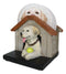 Cute Golden Retriever Puppy Dog In Doghouse Coaster Set Holder And 4 Coasters