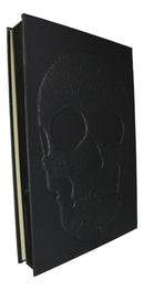 Necromancy Gothic Tooled Floral Sugar Skull Blank Page Hardcover Journal Book