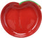 Ebros 9.5" Long Ceramic Luscious Cherry Shaped Serving Plate or Dish Platter
