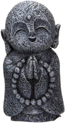 Ebros Eastern Enlightenment Jizo Monk Resin Miniature Figurine 2.75"H
