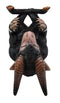 Holiday Devil Krampus Folklore Figurine Wine Bottle Holder 11"L