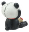 Ebros Furry Bones Panda Figurine 2.5"H Adorable Voodoo Skeleton Furrybones Pandie