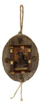 Western 12 Gauge Shotgun Shells Red Gold Tone Bullets Wall Picture Frame Decor