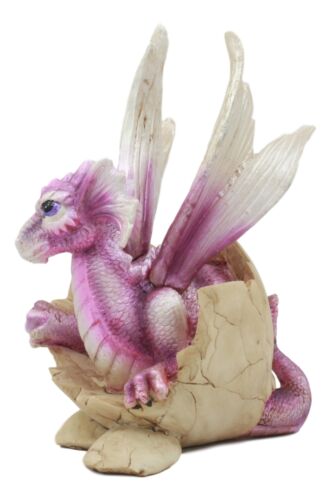 February  Birthstone Dragon Egg Statue Blue Sapphire February Gem Dragon Decor - Ebros Gift