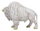 Ebros Gift Native American Sacred White Bison Buffalo Decorative Resin Figurine 8.75" Long