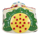 Day of The Dead White Sunflower Sugar Skull Wall Bottle Opener Home Kitchen