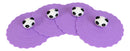 Set Of 4 Purple Panda Reusable Silicone Coffee Tea Cup Cover Lids Air Tight
