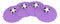 Set Of 4 Purple Panda Reusable Silicone Coffee Tea Cup Cover Lids Air Tight
