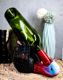 Ebros Festive Gobbler Wild Turkey Wine Holder Wine Bottle Caddy Figurine 9.5"L