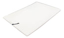 15"L Large White Double Wall Ceramic Rectangular Serving Plate Dish Platter