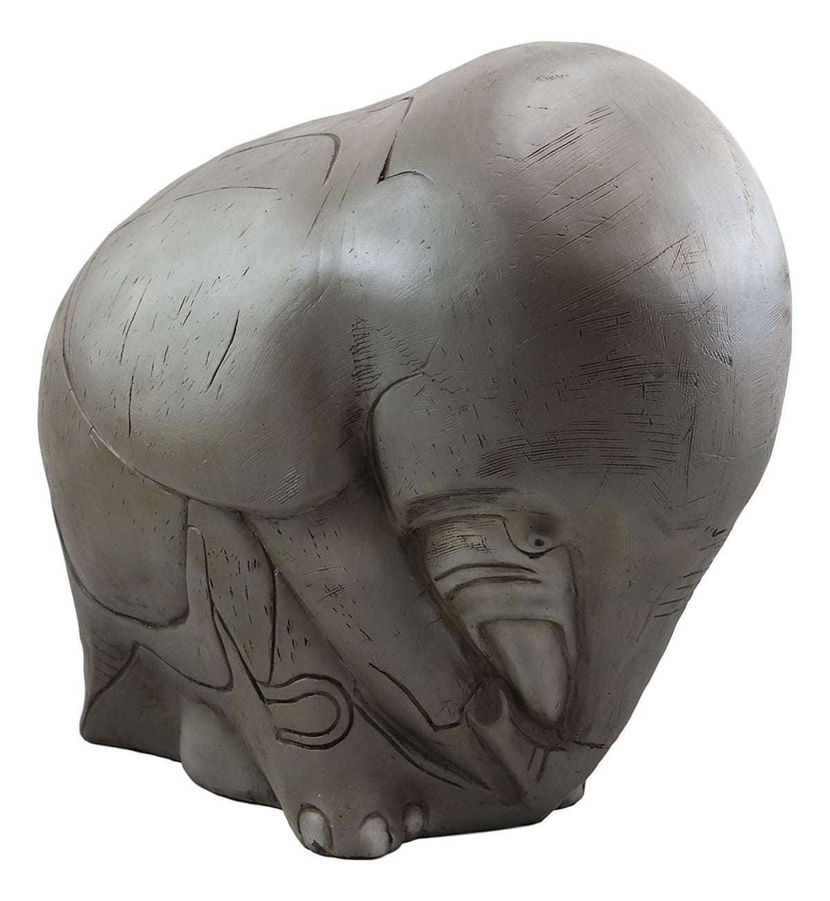 Ebros Gift Large 19" Long Pachyderm 1951 Elephant Statue Reproduction by Viktor Schreckengost Elephants Replica Sculpture Cleveland Museum of Art Home Decor Gallery Quality Centerpiece Decorative