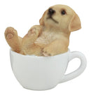 Ebros Realistic Mini Golden Retriever Dog Teacup Statue 2.75" Tall Pet Pal Dog