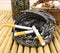 Ebros Gift Smaug Mountain Castle Dragon in Repose Round Cigarette Ashtray Figurine