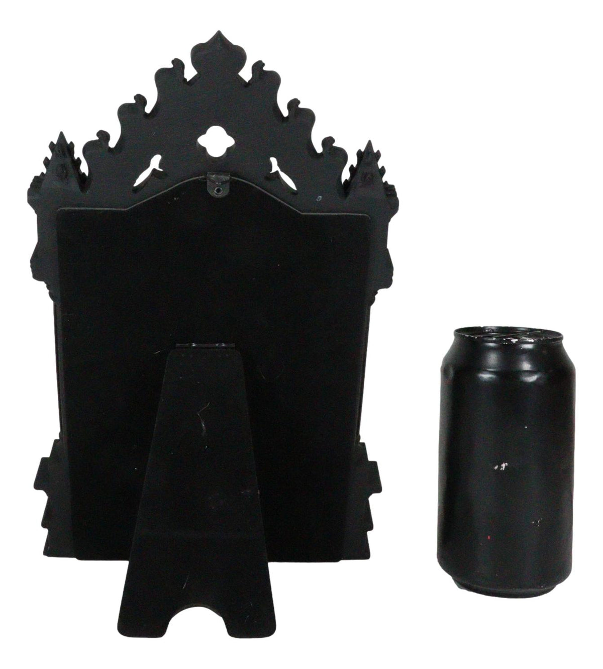 Medieval Gothic Cathedric Desktop Or Wall Vanity Dresser Mirror Plaque Decor