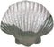 Ebros Sea Shell Clams 3 Piece Large To Small Size Aluminum Metal Wall Decor