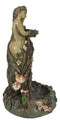 Forest Celtic Greenman Tree Woman Gaia Ent Backflow Incense Cone Burner Decor