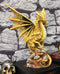 Ebros Desert Sand Element Adult Mother Dragon Statue Anne Stokes Figurine