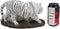 Ebros 10.25" Wide Embracing Albino Bengal White Tiger Couple Statue As Predator Forest Tigers Giant Cats Decorative Resin Collection Figurine Perfect for Shelves Desktops Decors - Ebros Gift