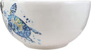 Ebros Blue & White Sea Turtle Ceramic Dinnerware (Large Serving Bowl 95oz, 2)