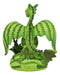 Colorful Garden Tropical Watermelon Green Thumb Dragon Statue Stanley Morrison