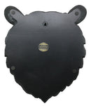 Large Roaring Black Bear Taxidermy Wall Decor 15.5"Tall Wildlife Ferocious Bear