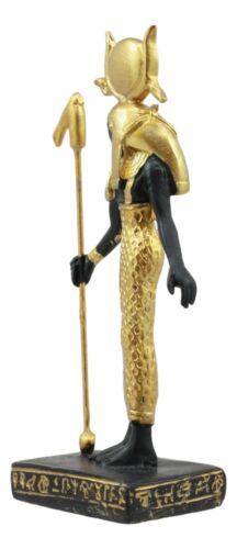 Egyptian Goddess Of Motherhood Hathor Dollhouse Miniature Statue Gods Of Egypt