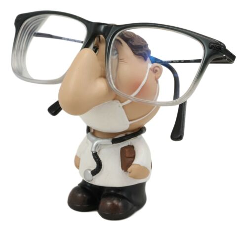 Doctor Surgeon Physician Novelty Gift Whimsical Eyeglass Spectacle Holder Statue