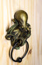 Ebros Deep Ocean Creature Octopus Door Knocker 8.5"Tall Kraken Monster Cthulhu