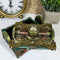 Steampunk Mechanical Gears Design Secret Jewelry Box With Navigational Compass
