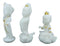 Kuan Yin Amitabha Seated And Standing Buddhas Feng Shui Zen Vastu Mini Figurines