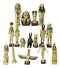 Ebros Miniature Egyptian Obelisk Gods Goddesses Pharaoh And Royalty Figurine Set of 16