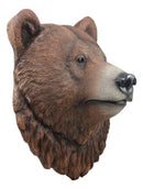 Ebros Brutus Realistic Large Brown Grizzly Bear Head Wall Decor 3D Plaque 15.5"Tall