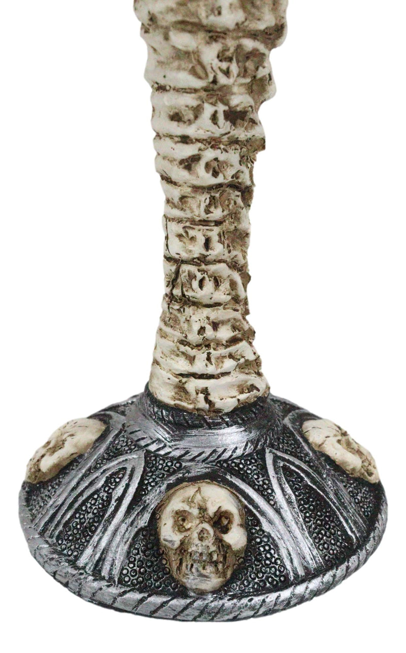 Ossuary Skull Heaps Death Piled Skeletons Ghost 5oz Wine Drink Goblet Chalice