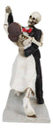 Skeleton Wedding Couple Dancing Day of the Dead Dia de Los Muertos Figurine