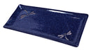 Pack Of 6 Made In Japan Dragonfly Ceramic Sushi Entree 11" Long Plates Platters