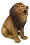 Ebros Giant King Of The Jungle Ferocious Roaring Lion Realistic Statue 41"Tall Decor