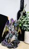 Ebros Aurora Borealis Elemental Dragon With Armor And Long Sword Letter Opener Statue