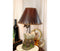 Country Western Rustic Cargo Carriage Wagon Farm Windmill Table Lamp With Shade