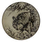 Pack Of 2 Rustic Western Forest Spirit Gray Wolf Salad Appetizer Plates 8.75"D