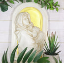 Ebros Madonna & Child Wall Plaque  Nativity Mary & Baby Jesus Christ Catholic